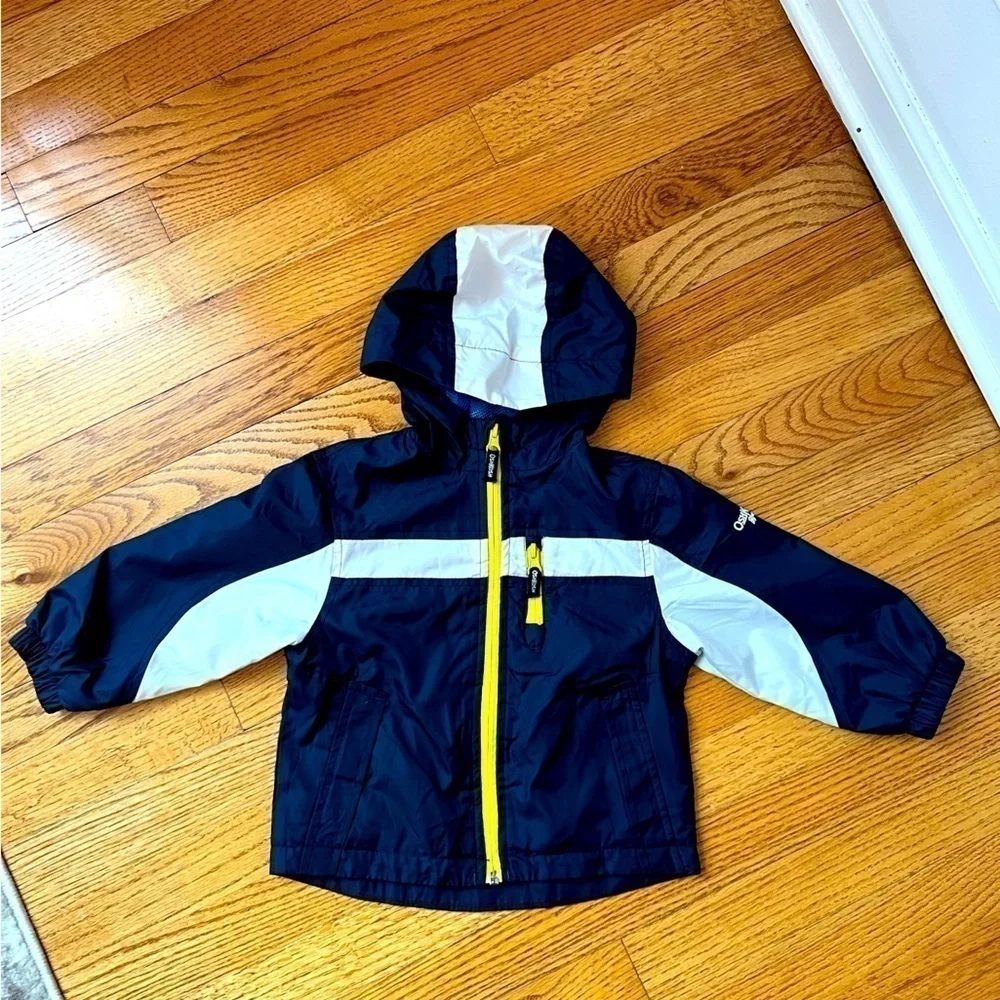 OshKosh B’Gosh Blue Boys Wind Breaker Size 24 Months